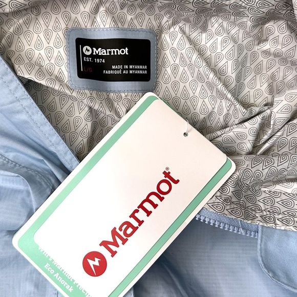 Marmot PreCip Eco Anorak Jacket - Size Large - Picture 6 of 6